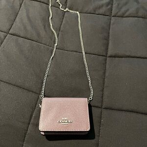 Coach Crossbody wallet with removable chain